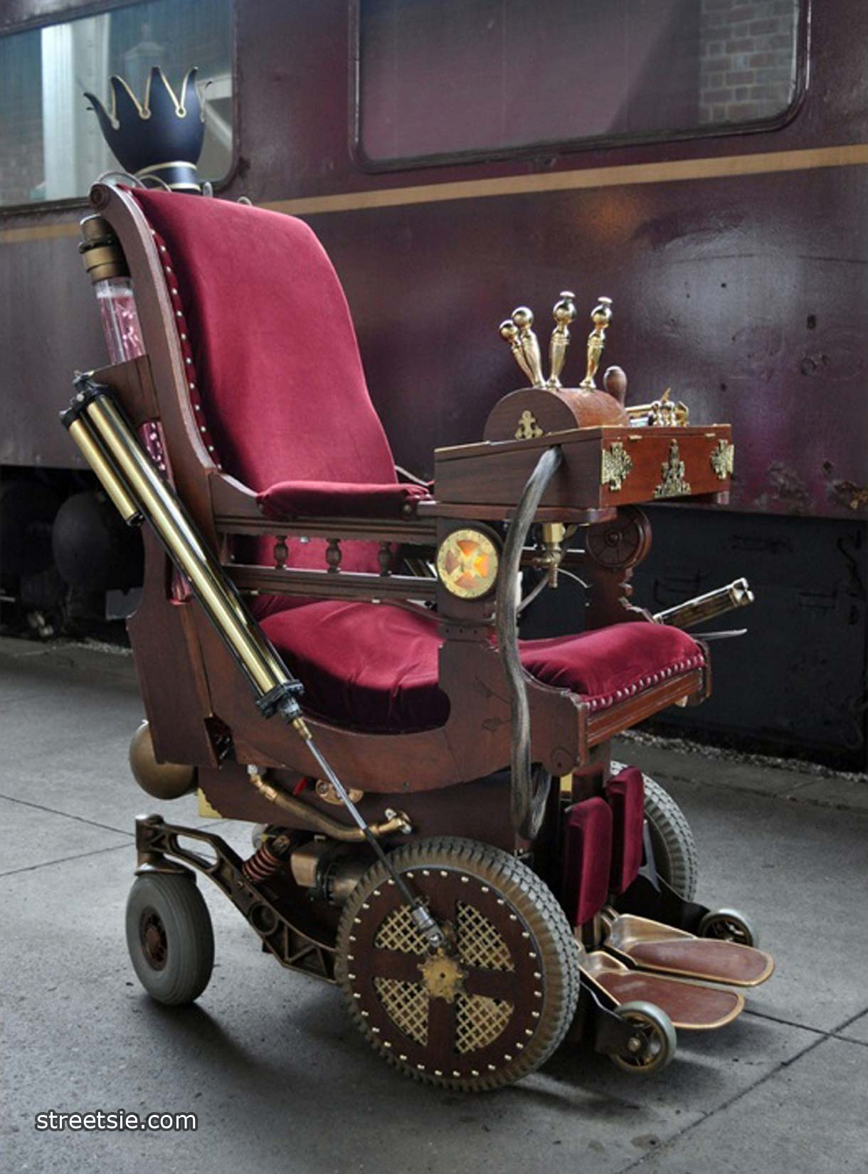 X-Men Professor X modified mutant power wheelchair X-Men Professor X modified mutant power wheelchair