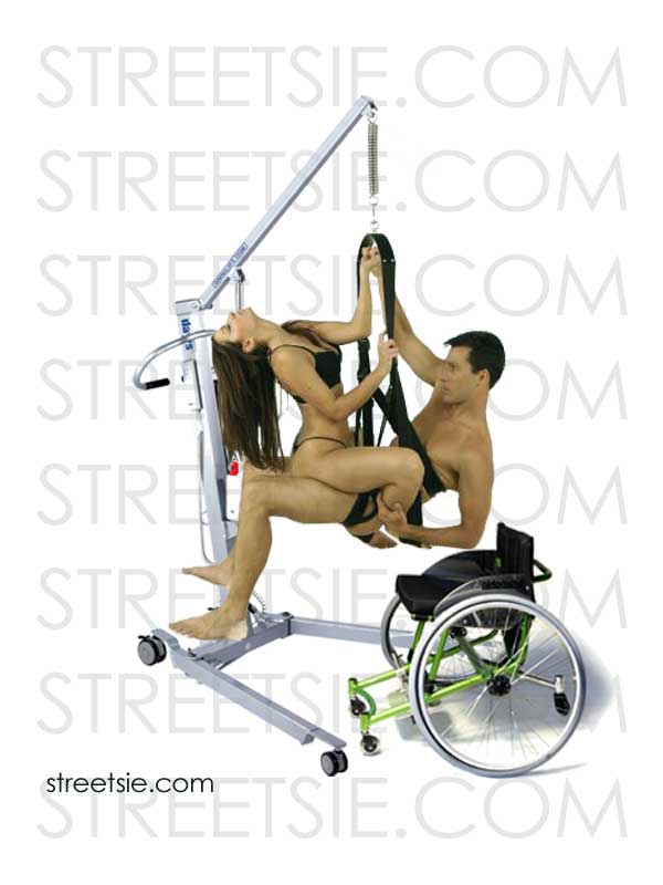 The Wheelchair Hoist Sex Swing