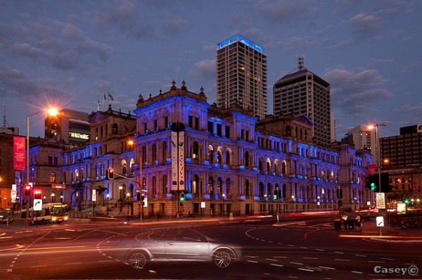 Conrad Treasury Casino streetside wheelchair pity hot spot