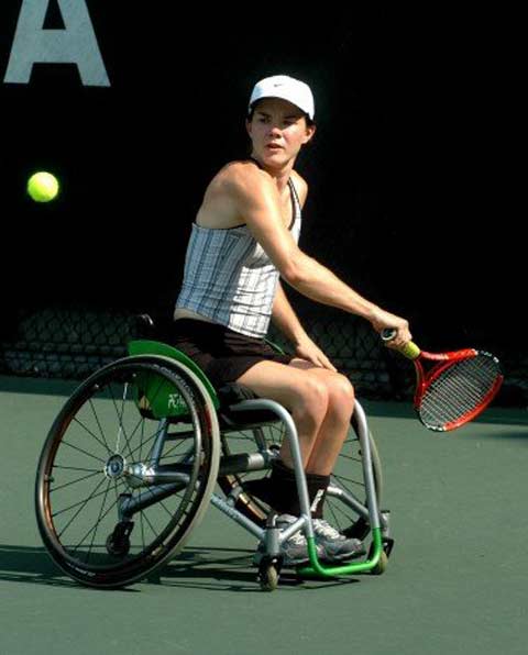 Sarah Casteel Wheelchair Tennis Champion