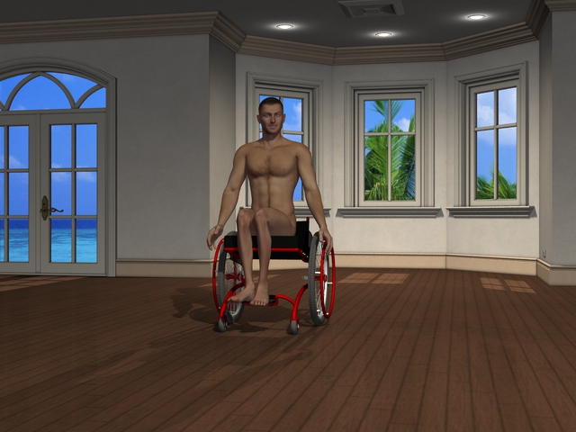 Wheelchair Animation In Daz3D
